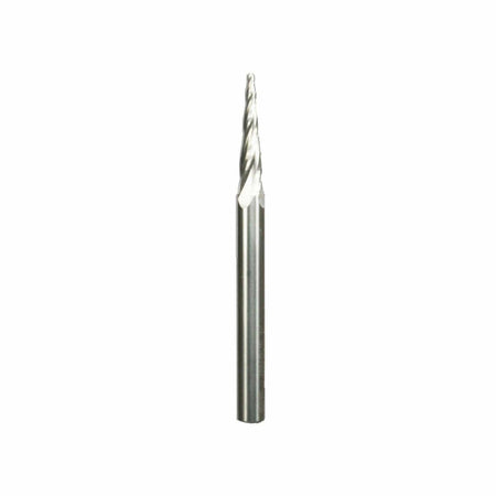 Freud 72-400 Tapered Ball Tip CNC Router Bit 1/16 Inch Dia 1/4 Inch Shank Solid Carbide for 3D Carving