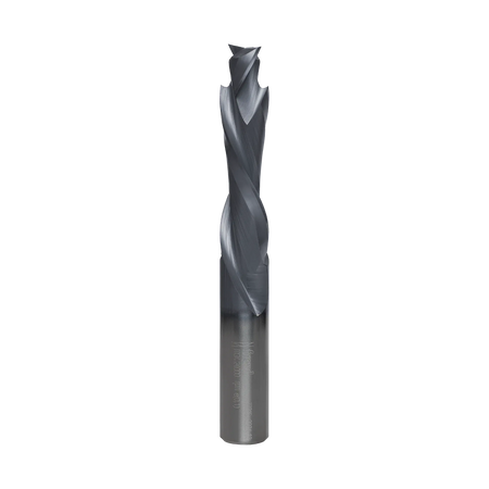 Freud Compression Router Bit Freud 77-216 1/2 Inch Double Compression Spiral Router Bit 1/2 Inch Sh ...