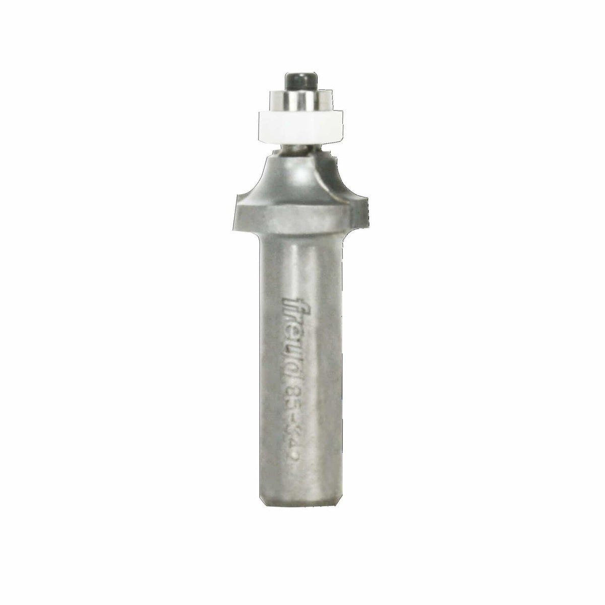 Metal router bit with Freud tool branding on a white background