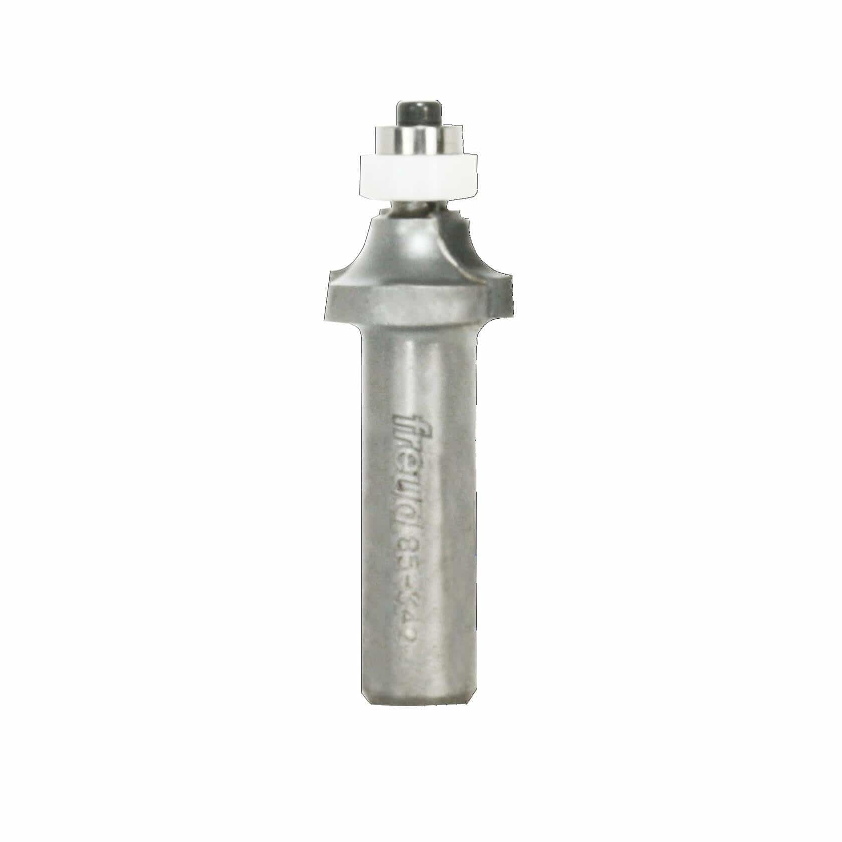 Metal router bit with Freud tool branding on a white background