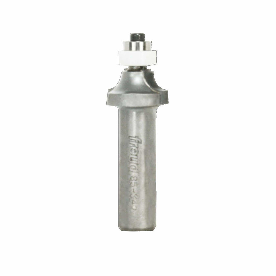 Metal router bit with Freud tool branding on a white background
