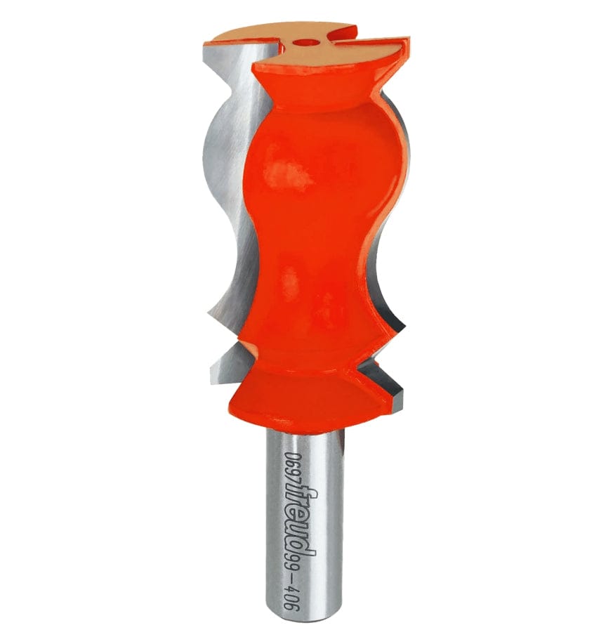 Freud 99-406 Crown Molding Router Bit 1-1/4 Inch Diameter 1/2 Shank Ca ...