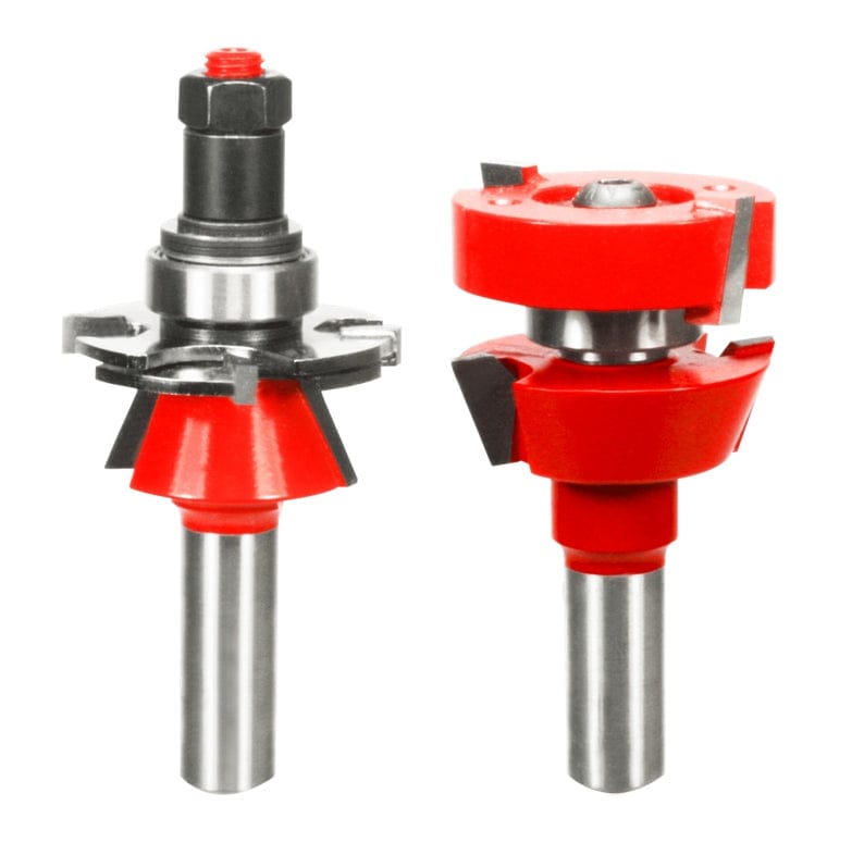 Freud 99-762 Adjustable Rail Stile Router Bit Set Shaker Profile 1/2 I ...
