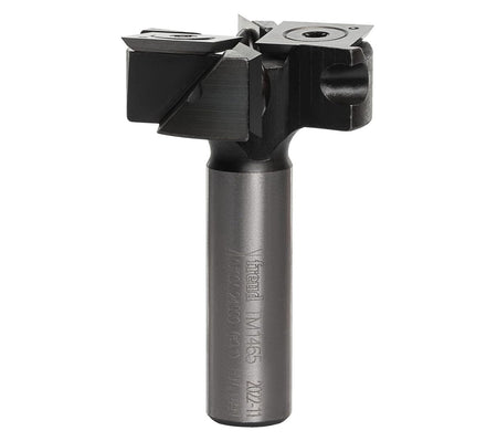 Freud TM1465 1-1/2 inch MDF spoilboard surfacing and rabbeting router bit with 1/2 inch shank and replaceable carbide insert cutters for CNC machines.