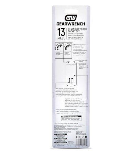 The back of the 80304H retail package, providing detailed technical specifications, a full list of contents, and illustrations of the off-corner loading design and entry angle fastener guides.