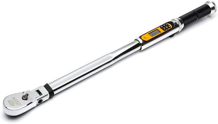 GEARWRENCH 1/2" Drive 120XP Electronic Torque Wrench with Flex Head, LCD Display, and 250 ft-lb Chrome Finish