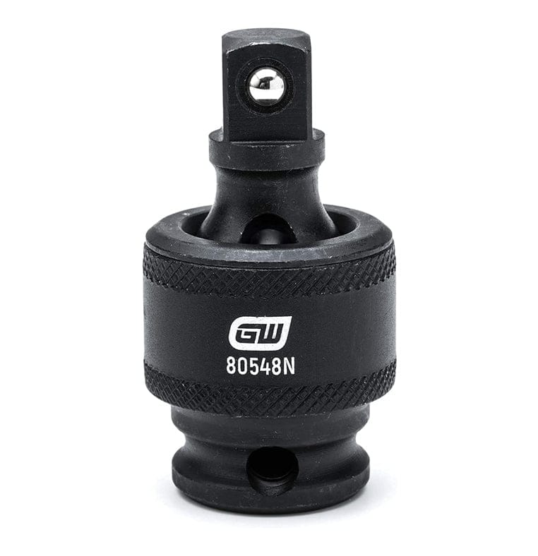 A close-up profile of the GEARWRENCH 3/8-inch drive impact universal joint, model 80548N.