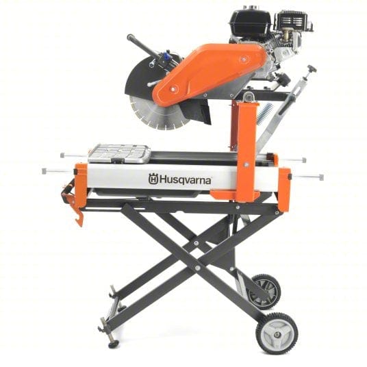 Husqvarna 14 Inch Gas Masonry Saw MS360G with 4.8 HP Honda Engine and 5 Inch Cutting Depth for Brick and Block