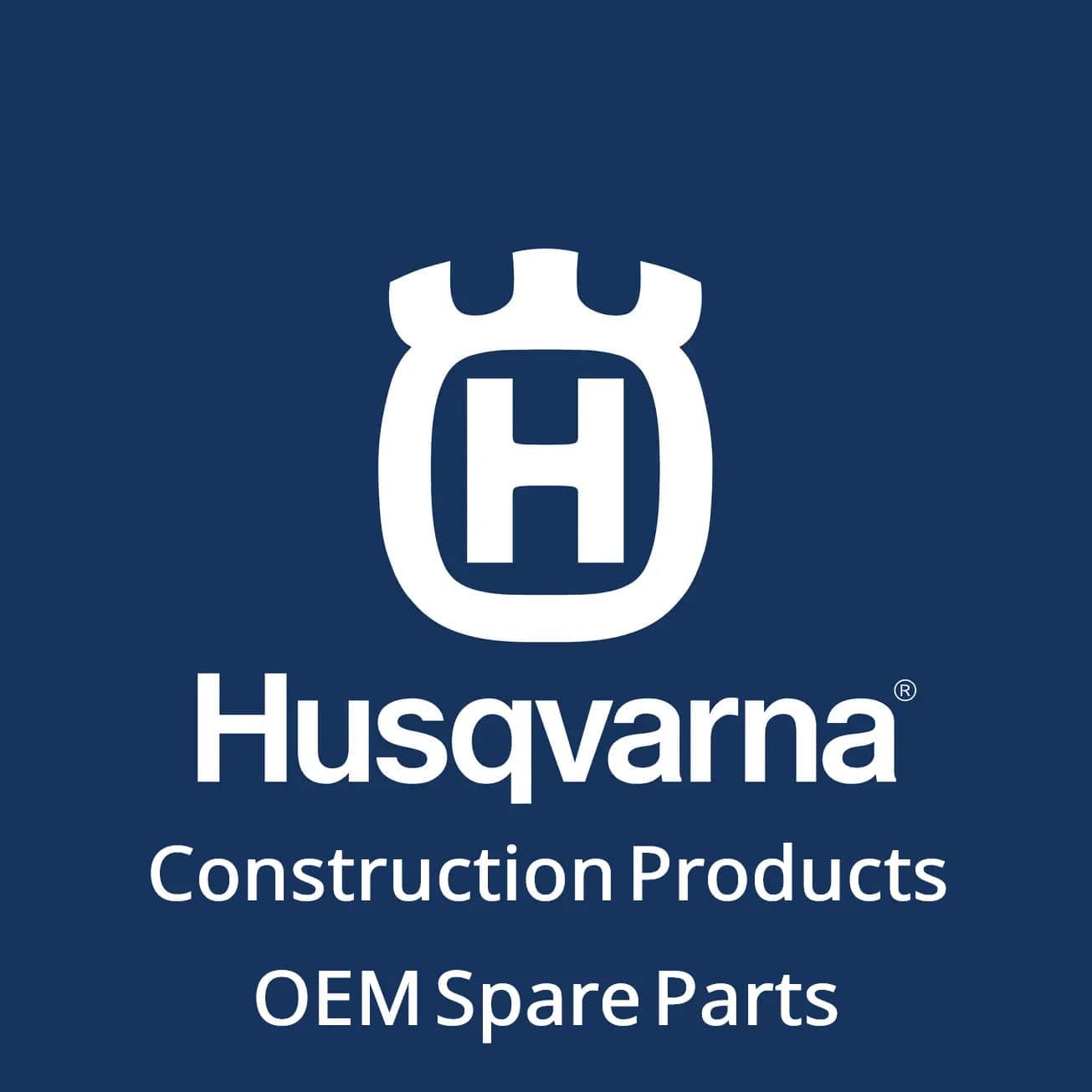 Infographic saying Husqvarna Construction Products OEM Spare Parts