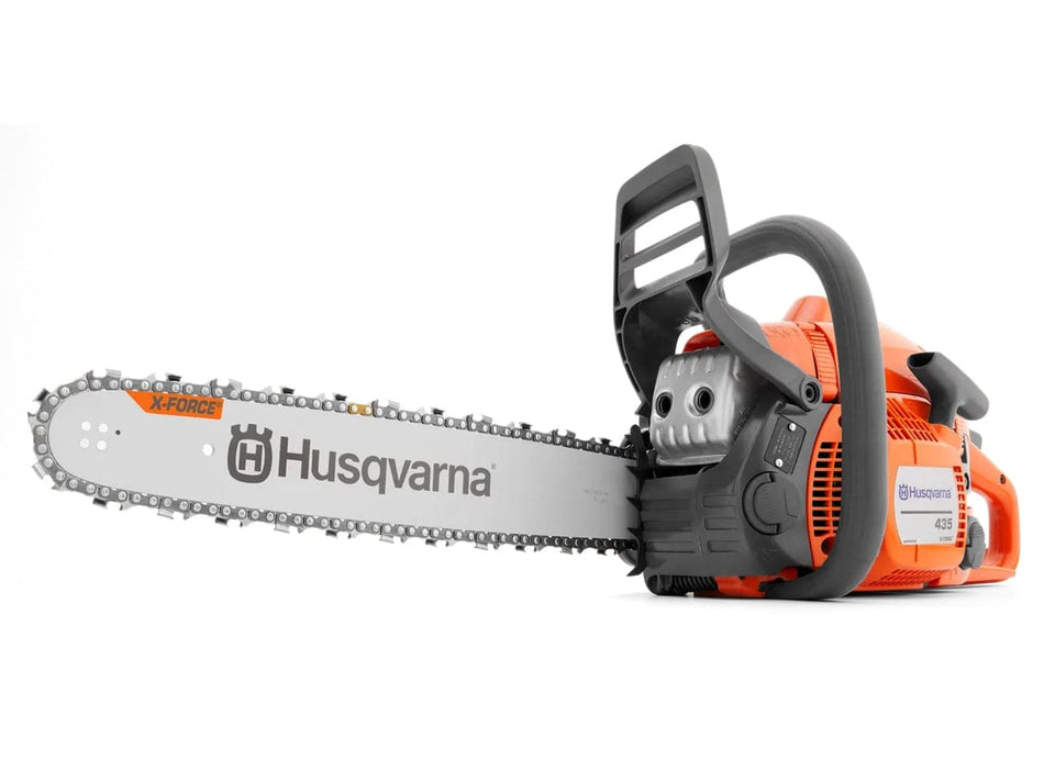 Husqvarna 435 Gas Chainsaw, 40-cc 2.2-HP, 2-Cycle X-Torq Engine, 16 Inch Chainsaw with Smart Start, For Wood Cutting and Tree Trimming