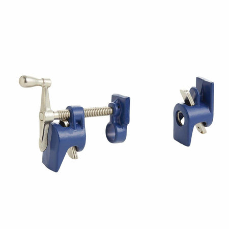 IRWIN 1/2 Inch Pipe Clamp with innovative clutch system and large feet for enhanced stability and greater clearance