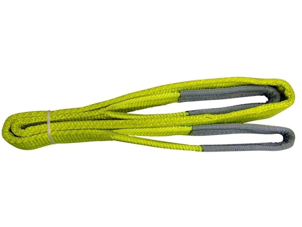 Yellow and gray rope on a white background