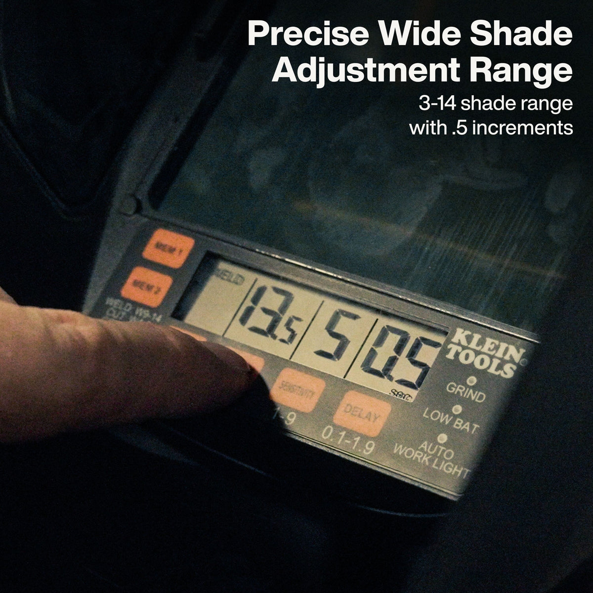 A close-up view of the interior of the Phoenix Series welding helmet. The image focuses on the multi-point adjustable headgear suspension and the integrated dual-speed cooling fan system designed to reduce heat buildup and lens fogging.
