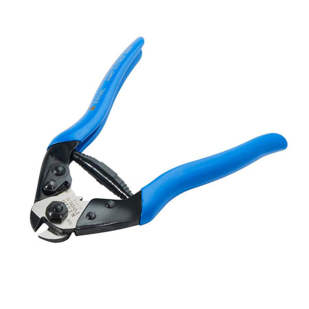 A perspective view of the heavy-duty shears in an open position, showcasing the precision-ground tempered steel blades and the high-leverage mechanical pivot engineered for effortless one-handed operation.