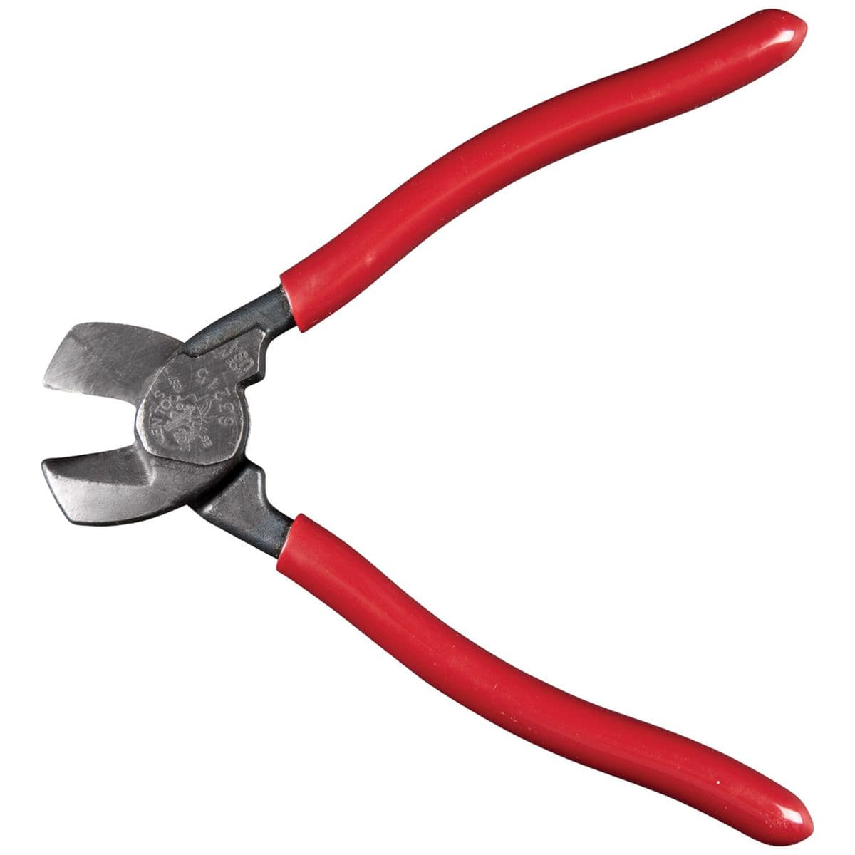 A perspective view of the 6.5-inch compact cable cutter in an open position, showcasing the induction-hardened shearing jaws and the ergonomic handle geometry optimized for clinical accuracy.