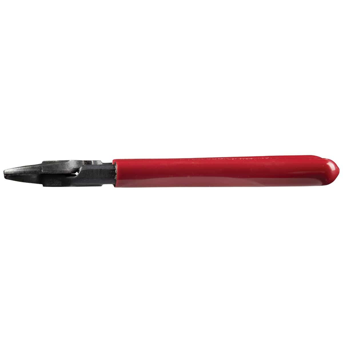 A top-down technical view of the 63215, showcasing the slim profile of the 6.5-inch tool, making it ideal for storage in tool belts and use in tight electrical enclosures.