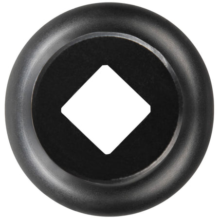 Rear drive view of Klein NRHD4 socket displaying the 1/2-inch square female receiver for impact wrench anvils.