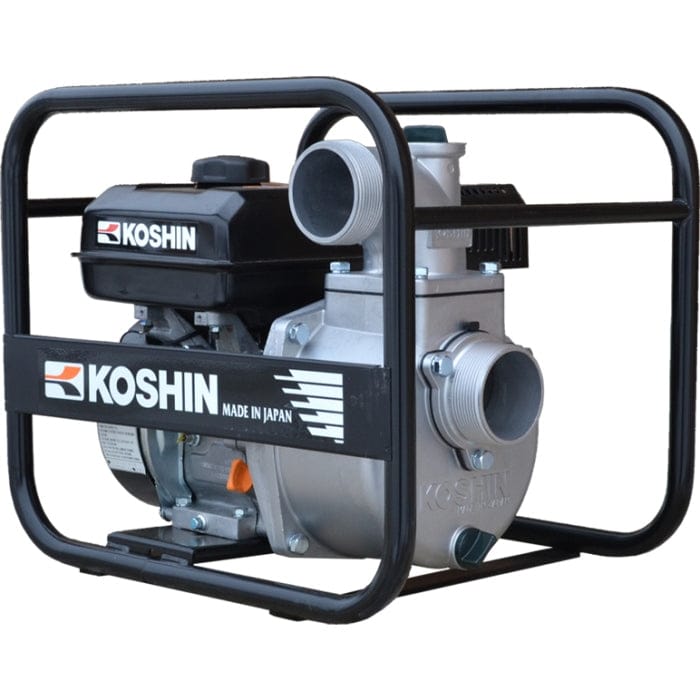 Koshin 3 Inch Centrifugal Water Pump SEV-80X 246 GPM 90 ft Head 6 HP K180 Engine Cast Iron Impeller