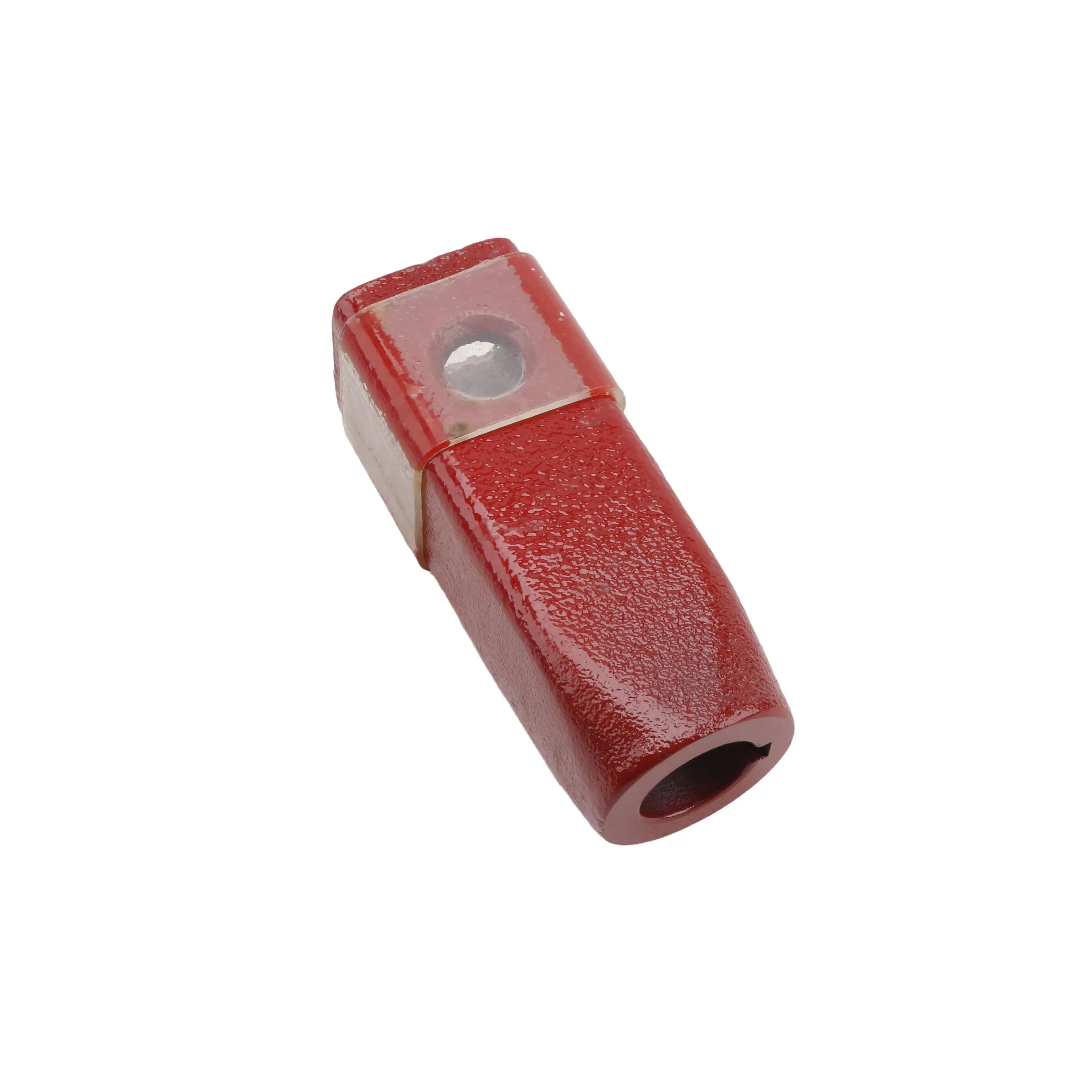 Bottom-end profile of the Little Beaver 30272 adapter housing showing the round drive bore with internal shaft keyway slot.
