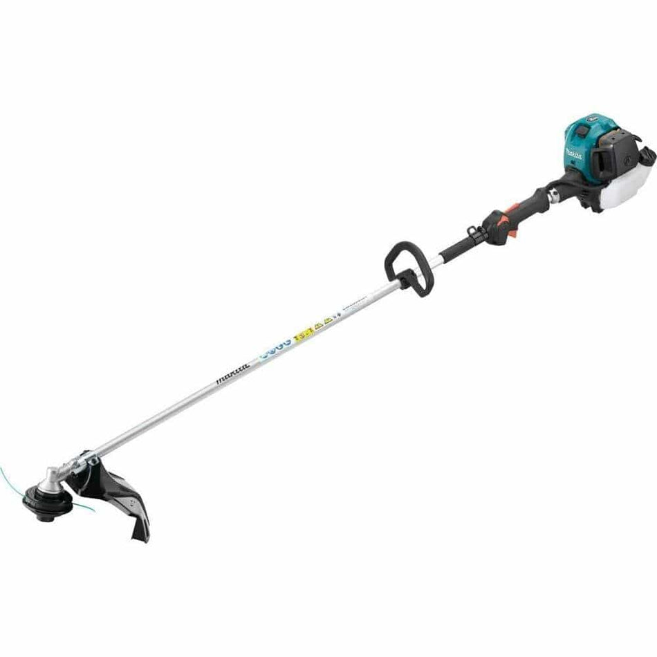 Makita-EM2650LH 25.4cc 4-Stroke String Trimmer with adjustable handle and low vibration design.