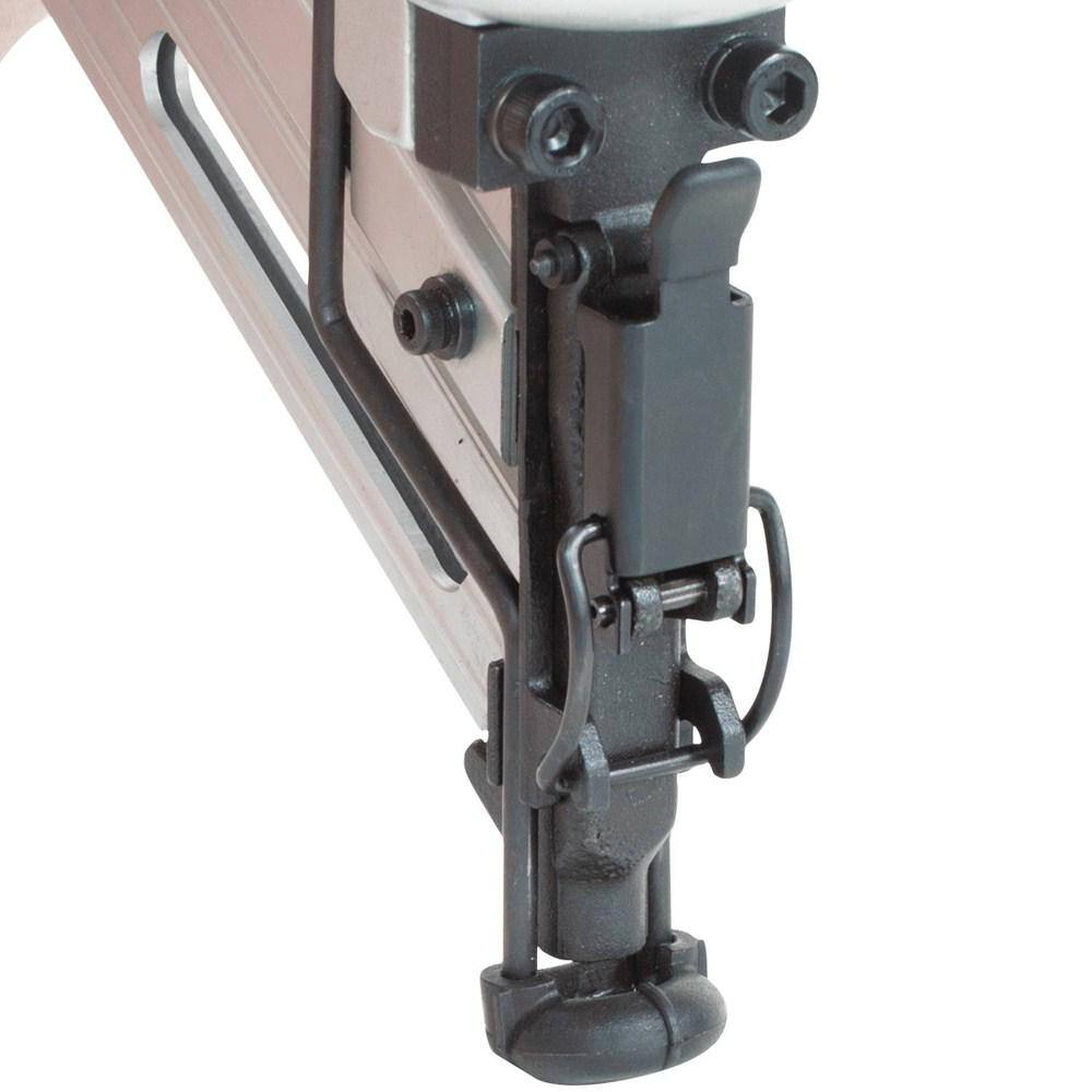 Close-up of a mechanical component on a white background
