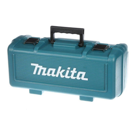 Teal tool case with Makita logo on a white background