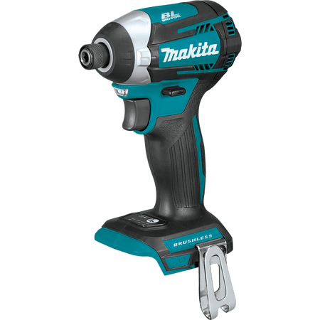 Makita XPH16 18V brushless 1/2-inch hammer driver-drill with an all-metal ratcheting chuck and variable 2-speed selector.