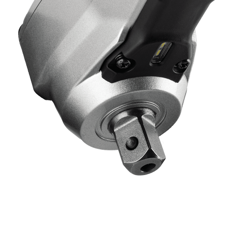 Close-up of the Makita XLT05 1/2-inch square drive detent pin anvil engineered for secure impact socket retention.
