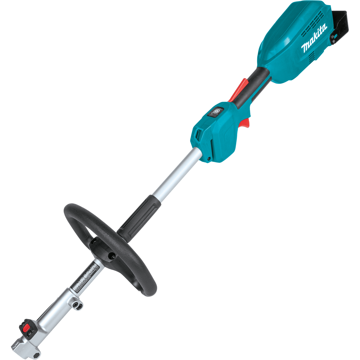 Makita XUX02Z 18V LXT brushless couple shaft power head with ergonomic loop handle and rear battery port.