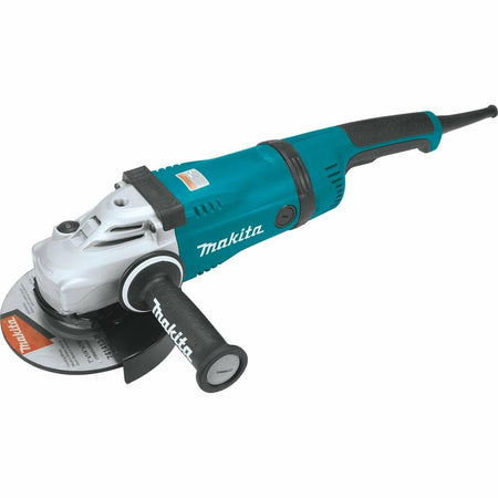 Makita 20L Cooler/Warmer, teal and gray, shown closed with its digital control panel visible, demonstrating its robust, rectangular design and small wheels.