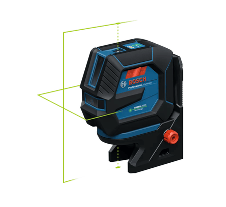 a Green-Beam Self-Leveling Cross-Line Laser 