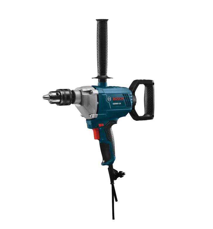 Bosch 9 Amp 5/8 Inch Variable Speed High Torque Drill Mixer Reconditioned (GBM9-16-RT)
