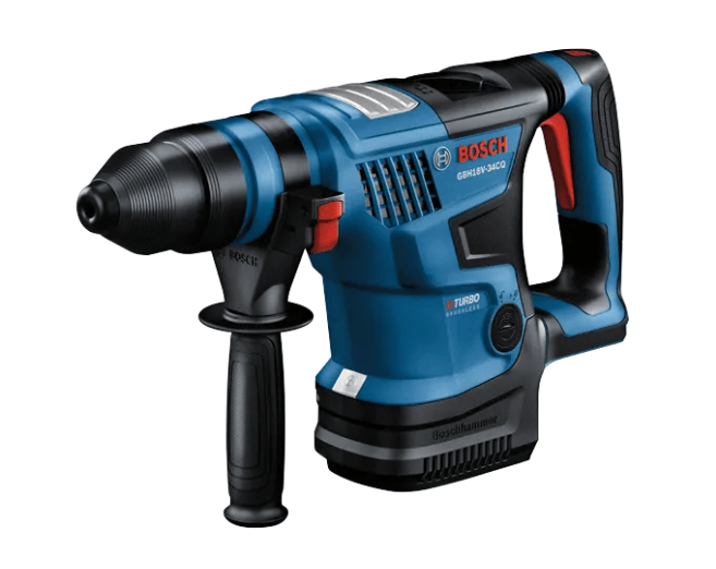 Bosch 18V BITURBO Brushless 1-1/4 Inch SDS-Plus Rotary Hammer Bare Tool (GBH18V-34CQN-RT)