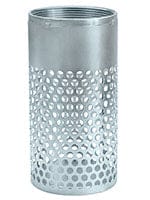 Seal Fast 2-Inch Cold Rolled Zinc Plated Steel Round Hole Long Strainer for Industrial Fluid Control and Corrosion Resistance