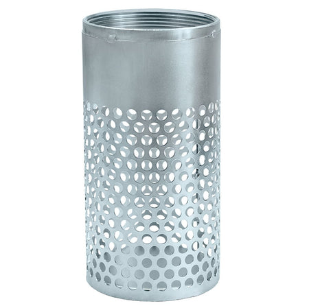 Seal Fast 2-Inch Cold Rolled Zinc Plated Steel Round Hole Long Strainer for Industrial Fluid Control and Corrosion Resistance