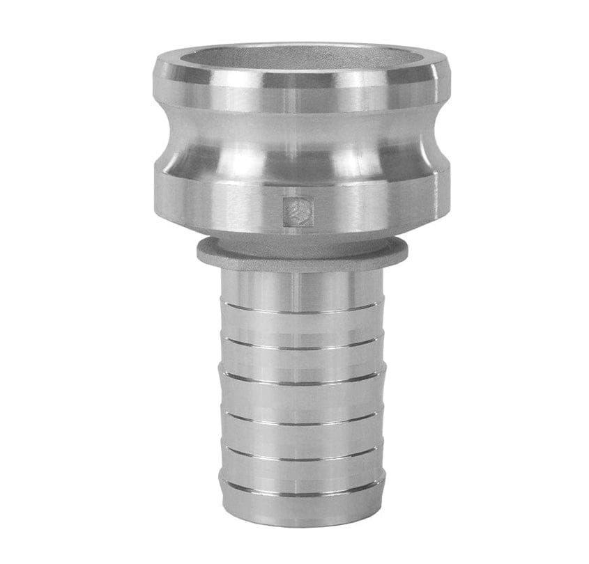 Seal Fast Aluminum Type ER Male Adapter with Shank Reducing E Cam and Groove Coupling fitting for hose connection