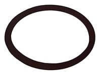 Black SBR rubber gasket with a flat circular shape and hollow center. Designed for leak-resistant sealing in shank couplings, this gasket fits sizes from 1" to 6" and is used in industrial hose systems for water, slurry, and chemical transfer. Smooth edges and uniform thickness ensure a precise fit