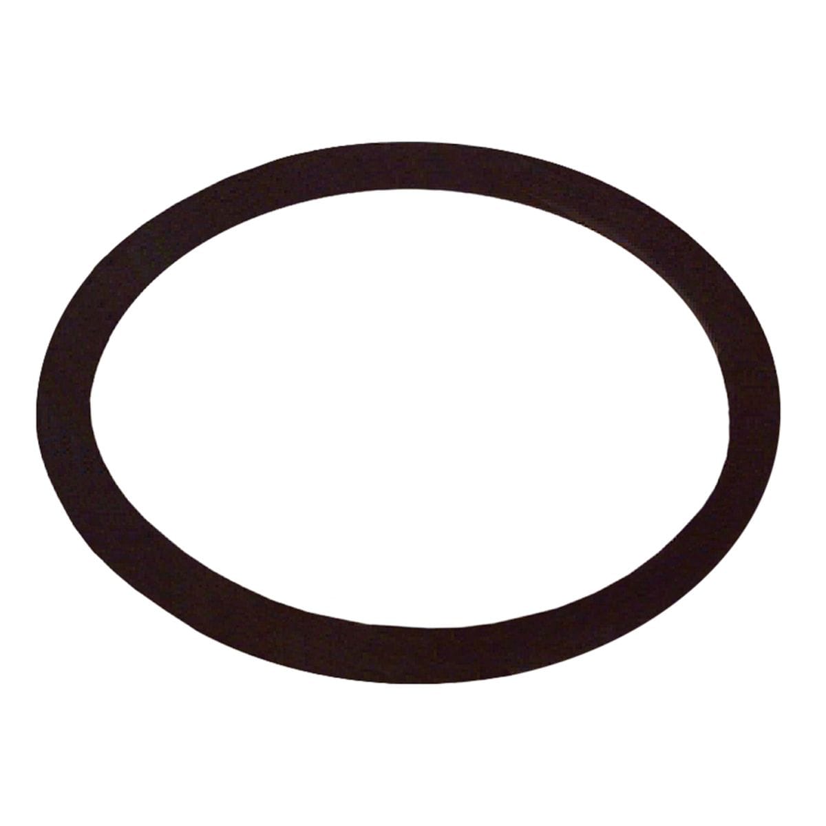 Black SBR rubber gasket with a flat circular shape and hollow center. Designed for leak-resistant sealing in shank couplings, this gasket fits sizes from 1" to 6" and is used in industrial hose systems for water, slurry, and chemical transfer. Smooth edges and uniform thickness ensure a precise fit