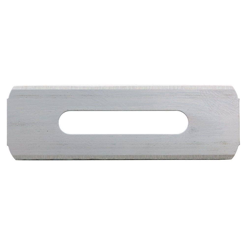 Stanley 11-525 high-carbon steel carpet knife blade featuring dual ground straight edges for efficient floor covering cuts.