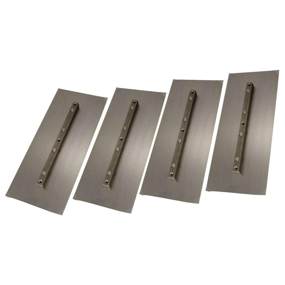Stens 750-031 Trowel Blade set of 4 metal blades compatible with 36" trowel machines from various brands.