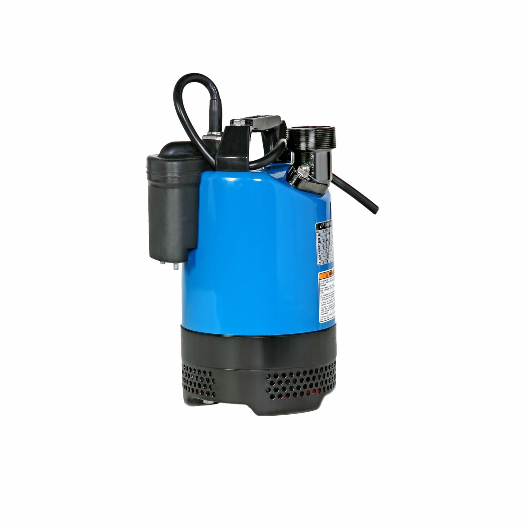 Tsurumi Pump LB-800A Submersible Dewatering Pump with Relay Switch 1 HP 115V 2" Discharge 80 GPM 4800 GPH