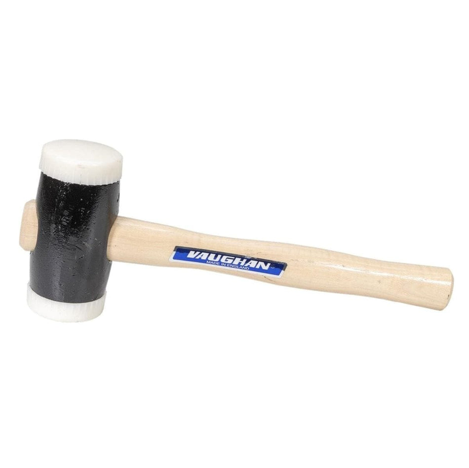 Vaughan 2-1/2" Nylon Face Hammer NT250 with hardwood handle and replaceable nylon faces for delicate striking tasks.