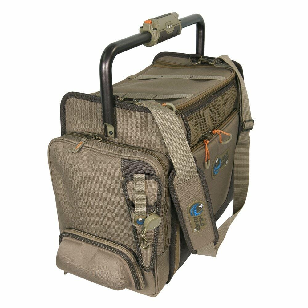 Wild River by CLC Tackle Tek Frontier Fishing Tackle Bag WT3702 with LED lighted handle and storage compartments