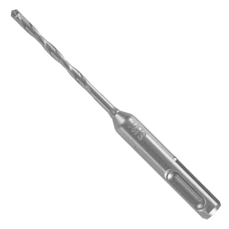 Bosch Bulldog Xtreme 5/32-inch SDS-Plus carbide bit designed for drilling precision anchor holes in reinforced concrete.