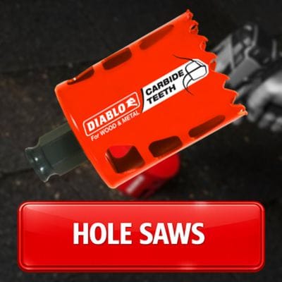 Diablo hole saws pod