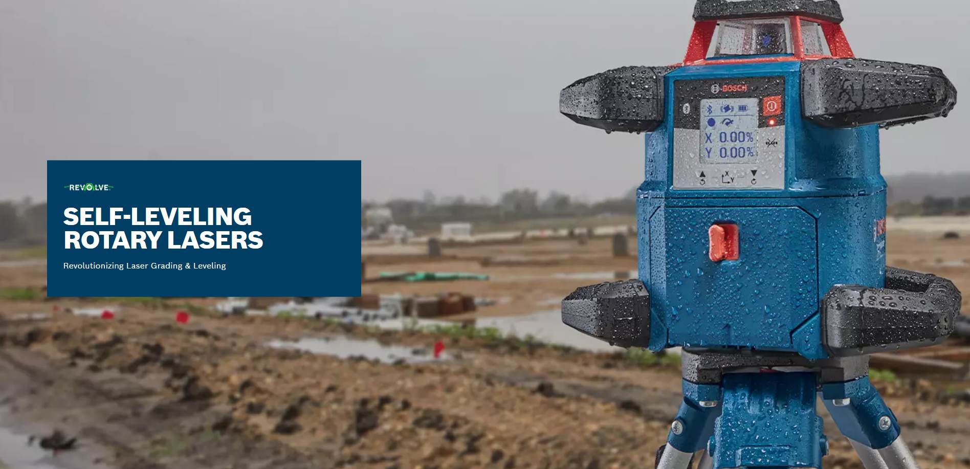 Load video: A promotional video featuring highlights for the Bosch self leveling laser series of tools.