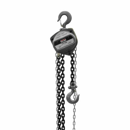 Chain hoist with a white background