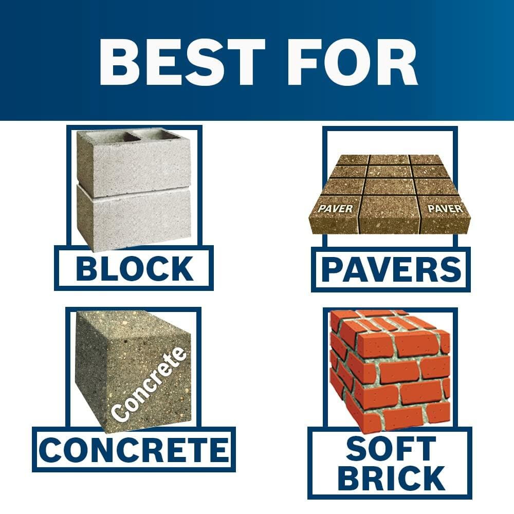 BOSCH DB741SD 7 in. Diamond Blade for universal rough cut wet dry cutting in pavers soft brick concrete block