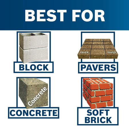 BOSCH DB741SD 7 in. Diamond Blade for universal rough cut wet dry cutting in pavers soft brick concrete block