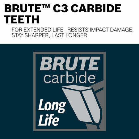 BOSCH DCB724 7-1/4 in. 24 Tooth Edge Circular Saw Blade Brute Carbide with long-lasting, impact-resistant teeth for framing applications